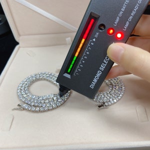 2mm moissanite tennis chain