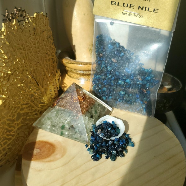 Blue Nile Incense Resin for burning Charcoal 1/2 oz
