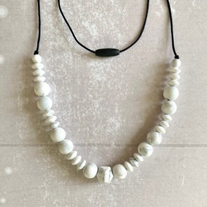 Fidget necklace, stim toy, stim jewelry, adult fidget toys, sensory toys, fidgets, stimming toys, stim necklace, fidgeting necklace