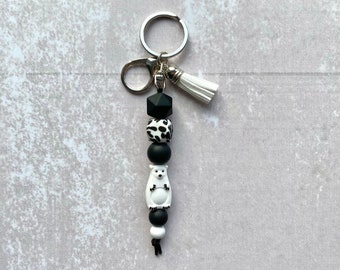 Polar Bear Silicone Keychain, Fidget Toy, Christmas Gift