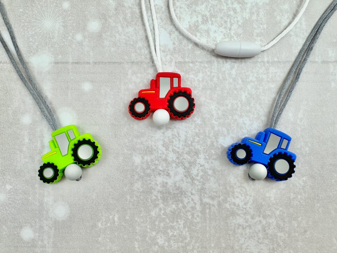 Fidget Necklace Tractor, Stim Toy, Fidgets, Stim Jewelry, Fidget Toys ...