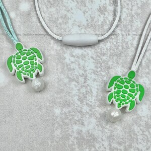 Fidget necklace turtle, stim jewelry, fidget toys, sensory necklace, stim toy, fidgets, sensory toys