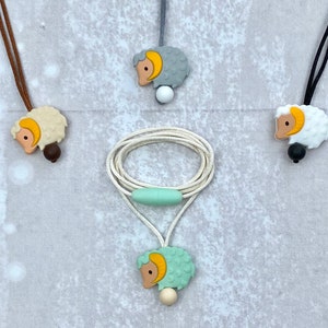 Fidget-ketting schaap, stim-speelgoed, fidgets, zintuiglijke ketting, fidget-speelgoed, stim-sieraden
