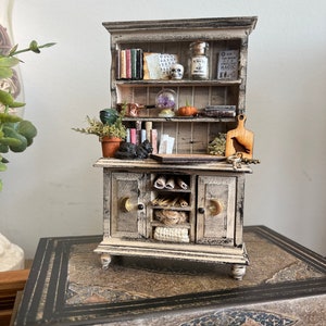 1:12 scale miniature cupboard