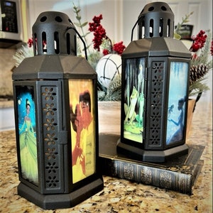 Princess and the frog inspired lanterns- 2 choices avail