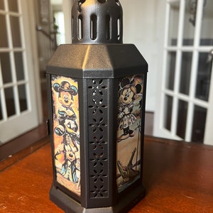 Mickey and friends stretching room lantern