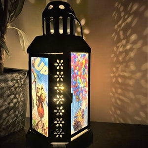Up inspired lantern