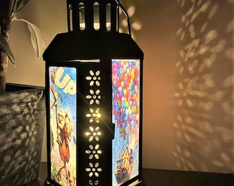 Up inspired lantern