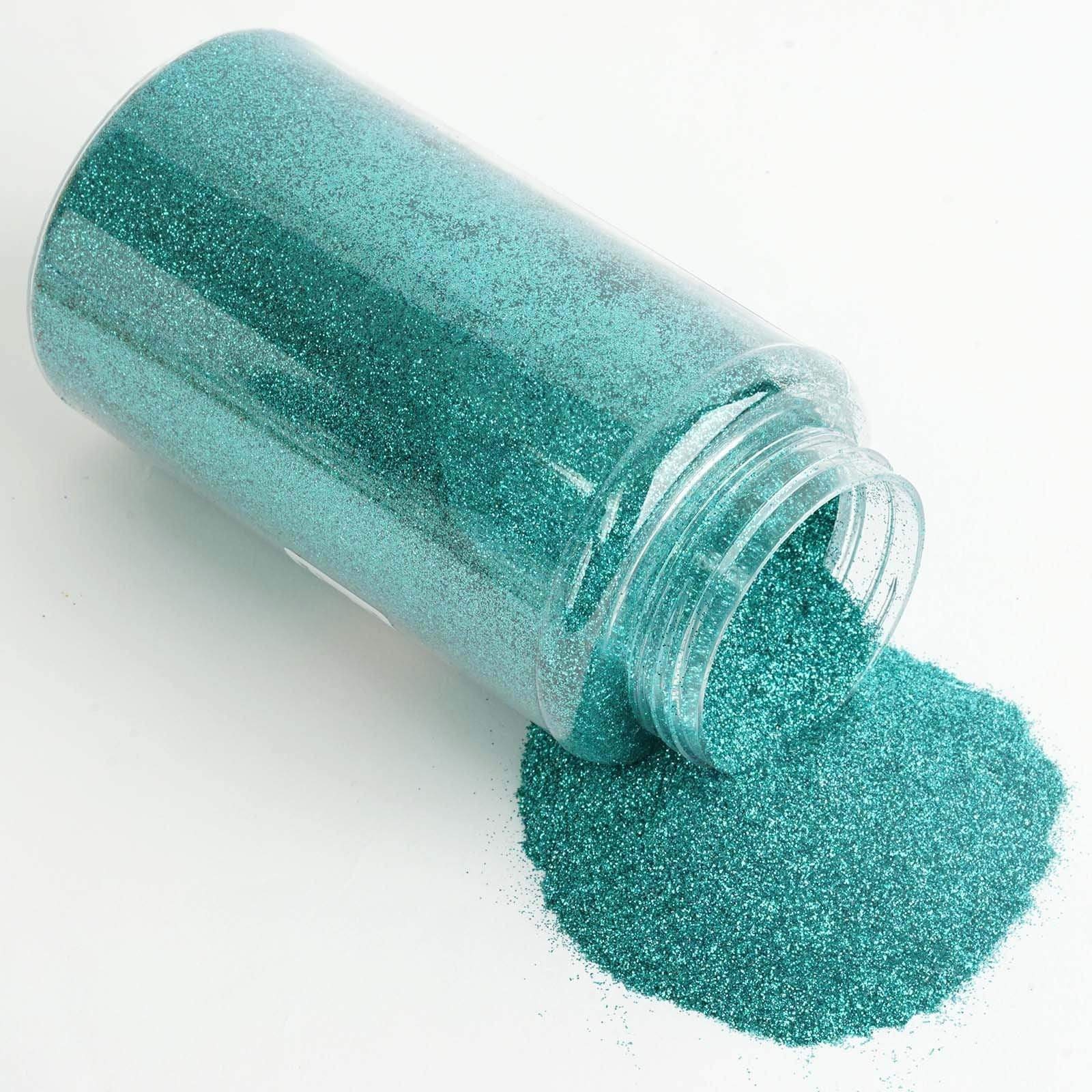Craft and Party 1 Pound Bottled Craft Glitter for Craft and Decoration Aqua