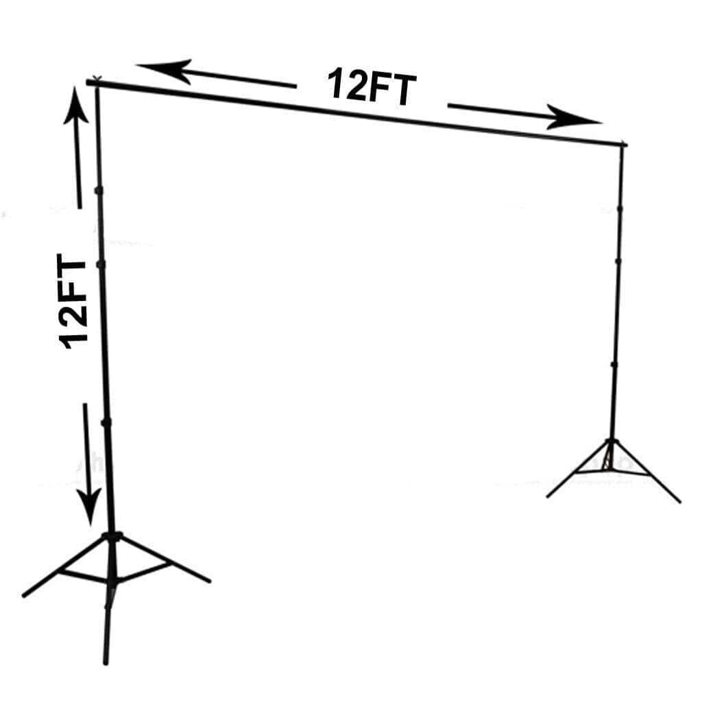 12-feet-x-12-feet-black-large-photo-backdrop-stand-kit-etsy