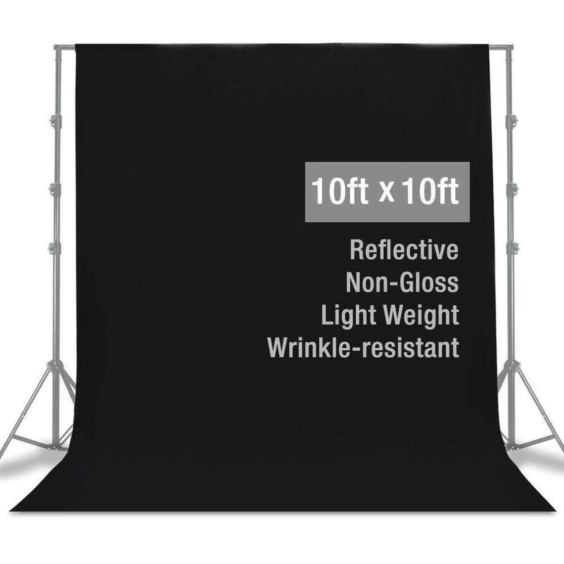 8 Feet X 10 Feet Photo Backdrop Stand Kit 2 Free Backdrops Etsy