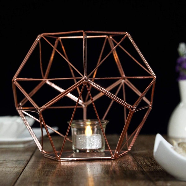 Geometric Candle Holder Etsy