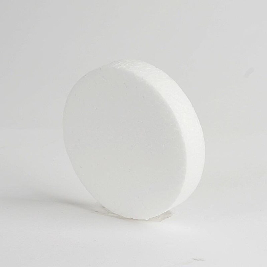 36 Pcs 4 White Foam Discs Etsy