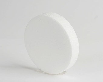 36 pcs 4" White Foam Discs
