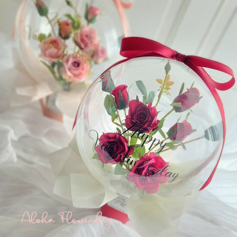 Rose Flower Balloon / Mother's Day Special Gift Etsy