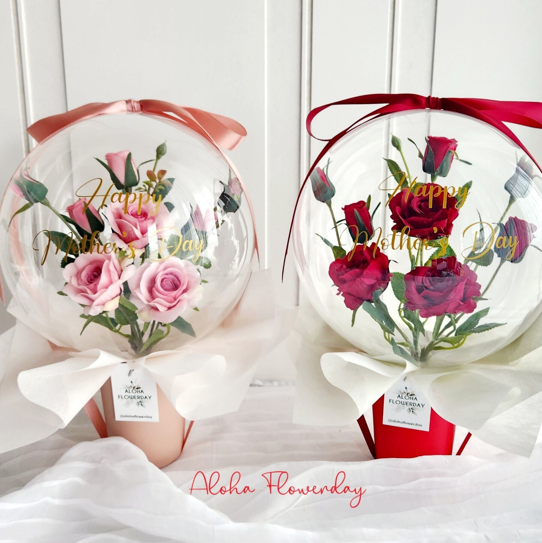 Rose Flower Balloon / Mother's Day Special Gift Etsy