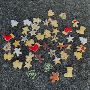 Miniatur Weihnachtsplätzchen