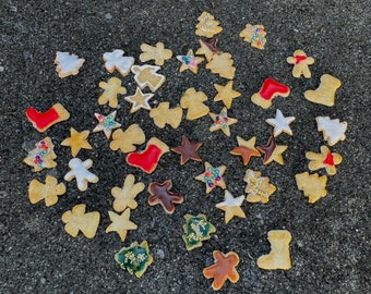 Miniatuur kerstkoekjes