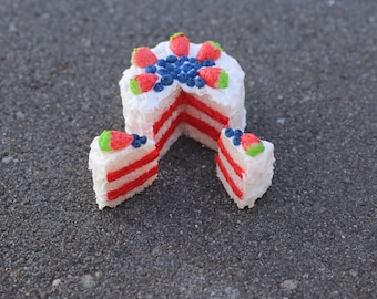 Bessencake van polymeerklei