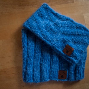 Headband and loop in blue, for children image 4