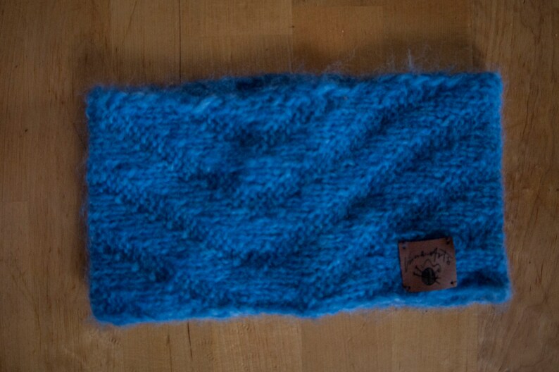 Headband and loop in blue, for children image 6