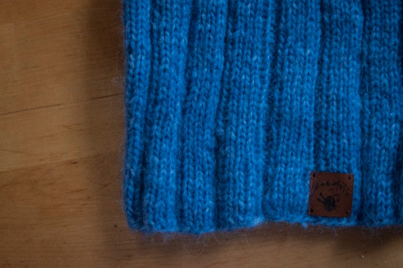 Headband and loop in blue, for children image 5