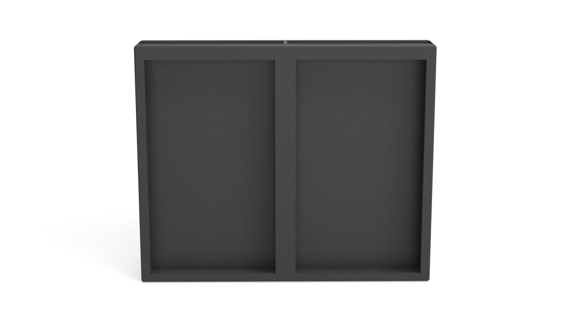 Graded Slab Display Frame for Baseball Cards, 2-slot Display Frame for ...