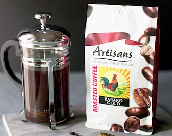 Kawa Liberica od rzemieślników z Filipin, Barako Gold ŚREDNIE ZIARNA, 100% Liberica, worek 1,1 funta