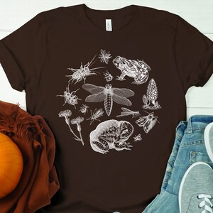 insect shirt, forestcore aesthetic, bug shire, insect lover gift, insect lover shirt, cottagecore clothing, nature shirt, insect ethusiast
