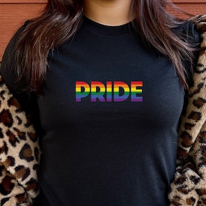 Rainbow Shirt, Pride Shirt, Pride Flag LGBT Shirt, Gay Pride Shirt, Pride Rainbow Shirt, Pride Flag Shirt, Softstyle Unisex T-Shirt, LGBTQIA