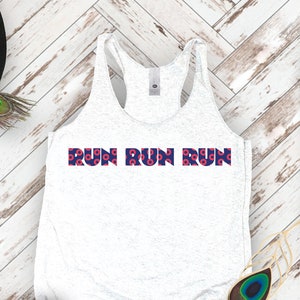 Run Run Run, Women&#39;s Racerback Tank, Phish Racerback Tank, Phish Tank, Phish Donut Tank, Women Gym Tank, Phish Workout Tank, Antelope Tank