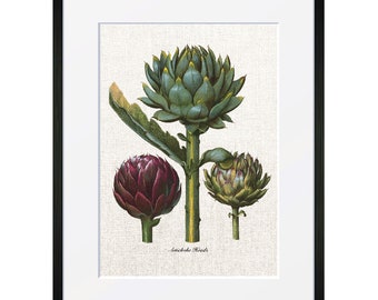 Artichoke Printable | Etsy