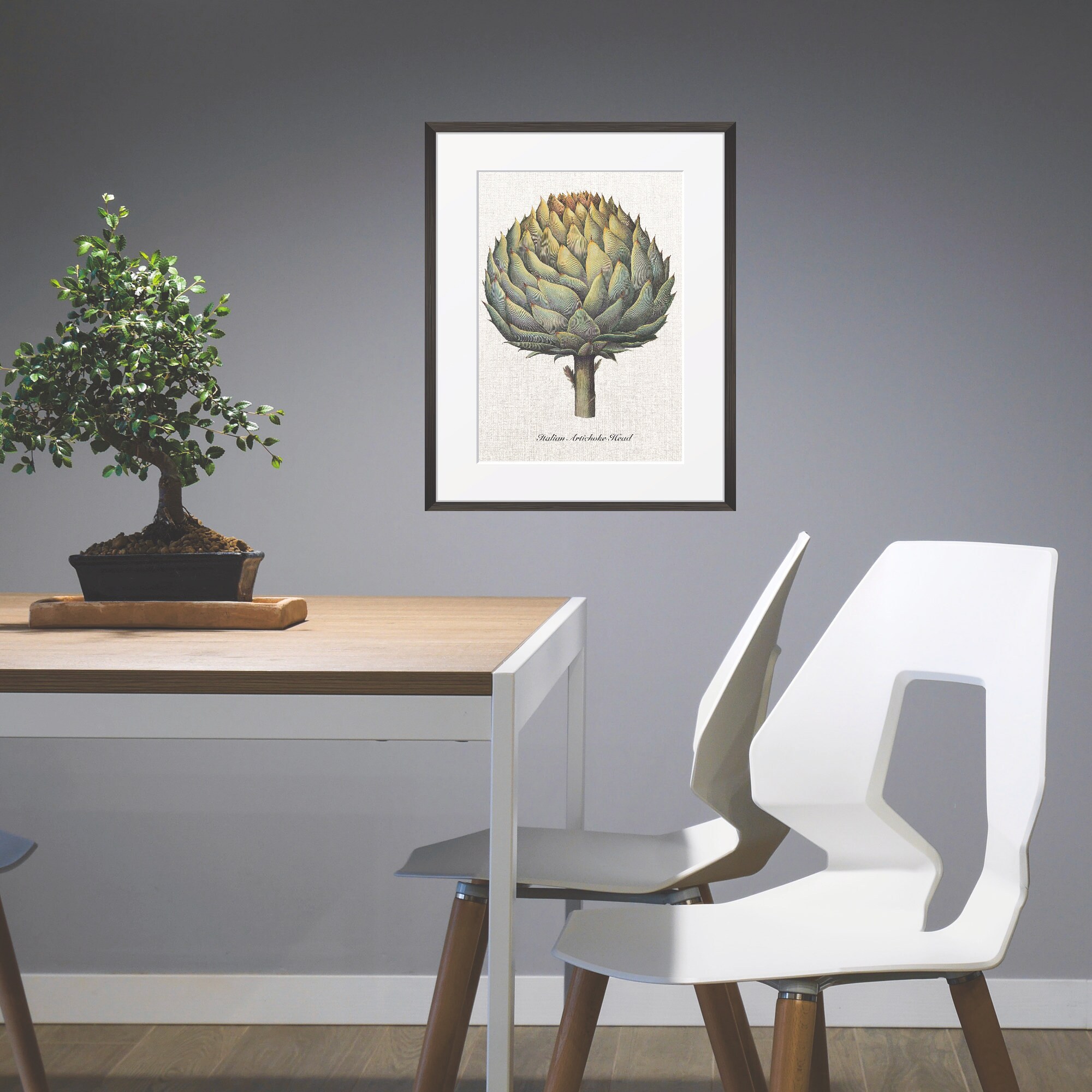 Digital Download Artichoke Printable, Vintage Artichoke Illustration ...