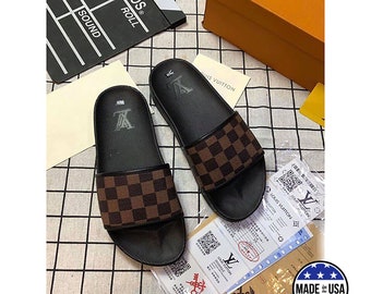 louis vuitton birkenstocks etsy