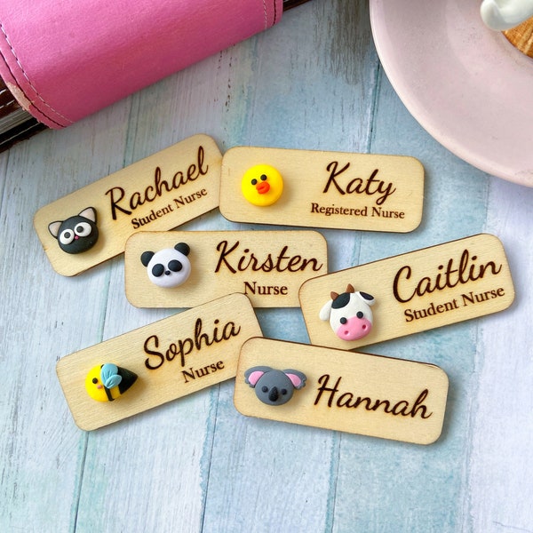 Nurse Name Tag Etsy