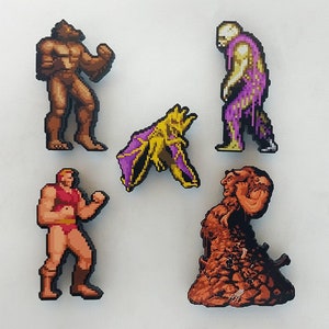 Altered Beast 3D Sega Gaming Magnets (Centurion, Werewolf, Aggar, Gargoyle, Slow Foot Zombie)