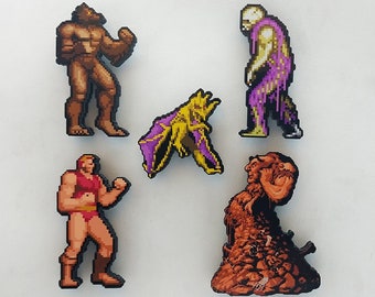 Altered Beast 3D Sega Gaming Magnete (Centurion, Werewolf, Aggar, Gargoyle, Slow Foot Zombie)