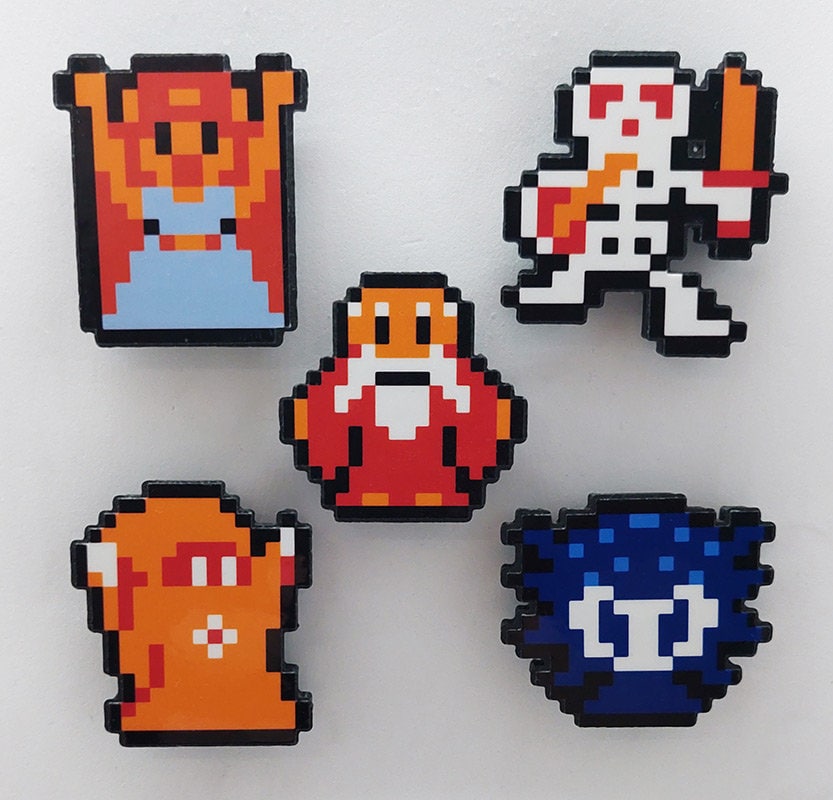 とことこ(ᵔᴥᵔ)様　オーダーページ　4/20 The Legend of Zelda NES 3D Gaming Magnets (zelda, Octorok, Old Man