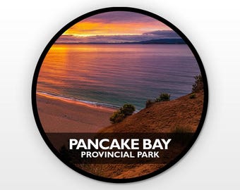 Pancake Bay Provincial Park Magnet | Travel Trailer & RV Fridge Magnets - Ontario Parks Magnet