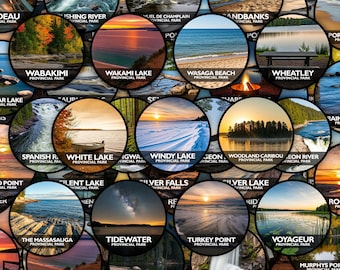 Ontario Provincial Park Magnet | Travel Trailer & RV Fridge Magnets - Ontario Parks Magnet