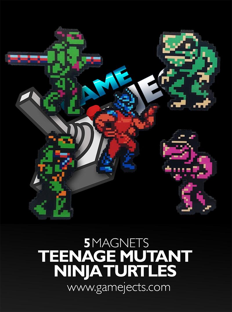 Teenage Mutant Ninja Turtles NES Gaming Magnets (donatello