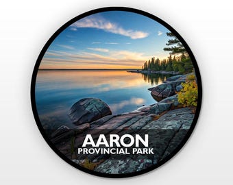 Aaron Provincial Park Magnet | Travel Trailer & RV Fridge Magnets - Ontario Parks Magnet
