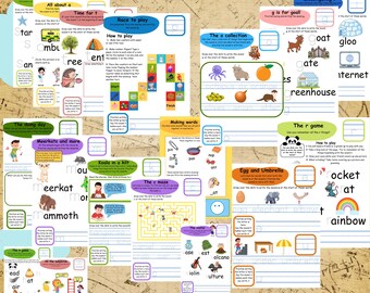 First Phonics Workbook, A-Z Alphabet Sounds, Early Reading (PDF)