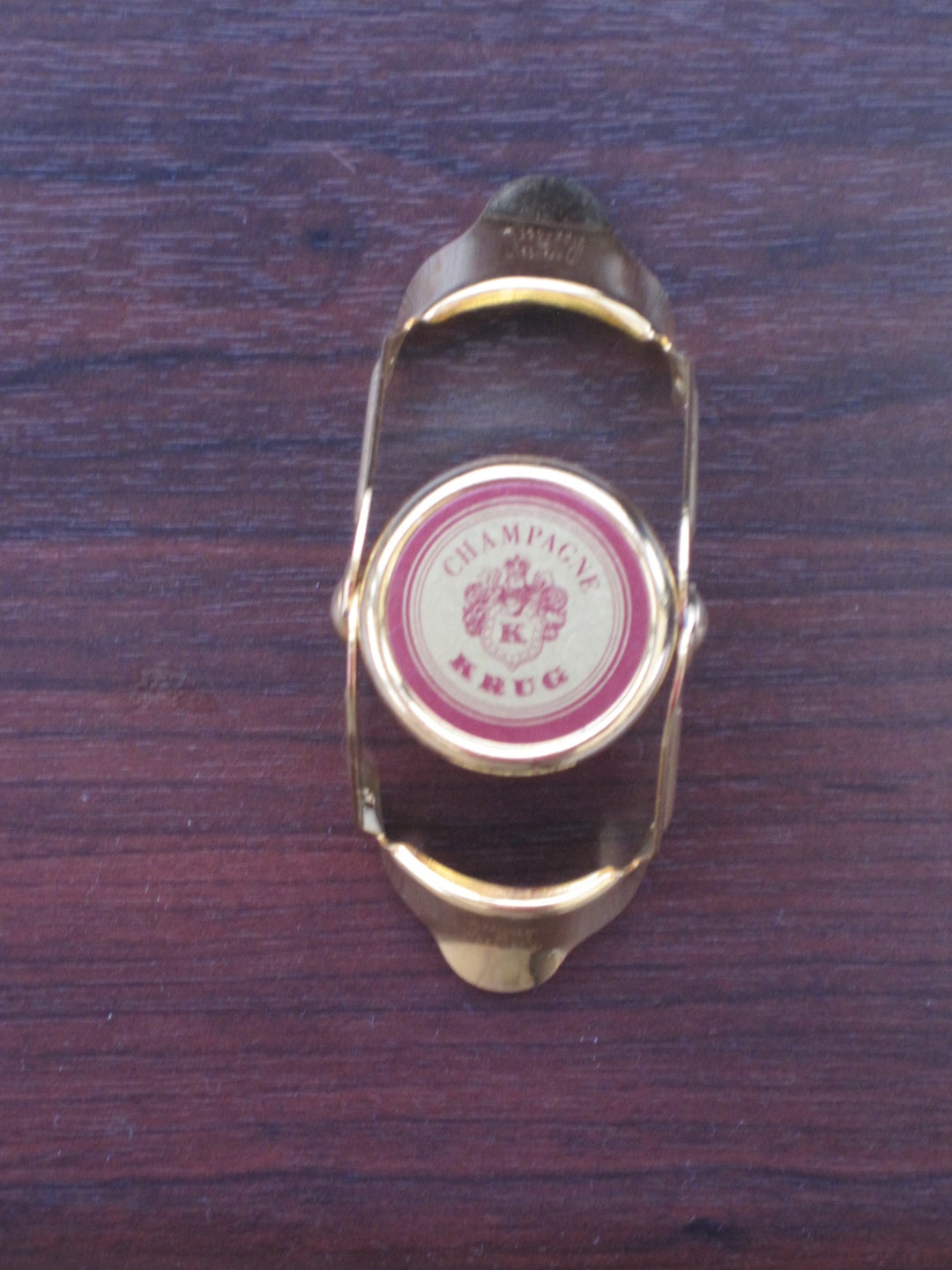 Rare Vintage Krug Champagne Bottle Stopper Bouchon Fizz Saver From the