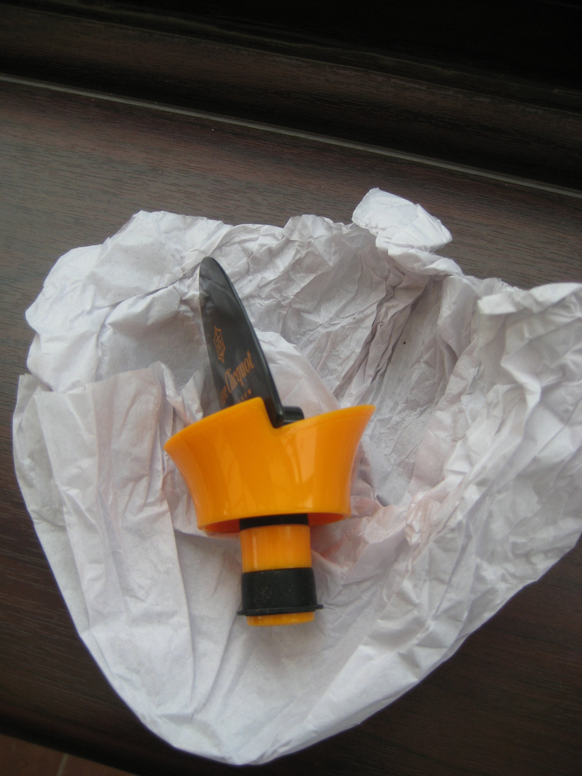 Bouchon Stoppeur Champagne Veuve Clicquot - Accessoire de Collection