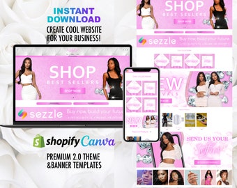 Design and Setup Personalized Shopify & Wix web site for CLothing Store and more!