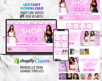 Design and Setup Personalized Shopify & Wix web site for CLothing Store and more!