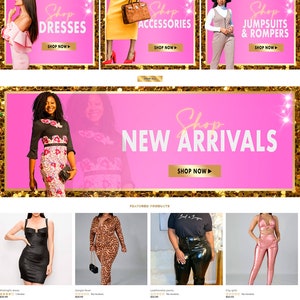 Premade Shopify Website Setup Service Theme Setup With - Etsy