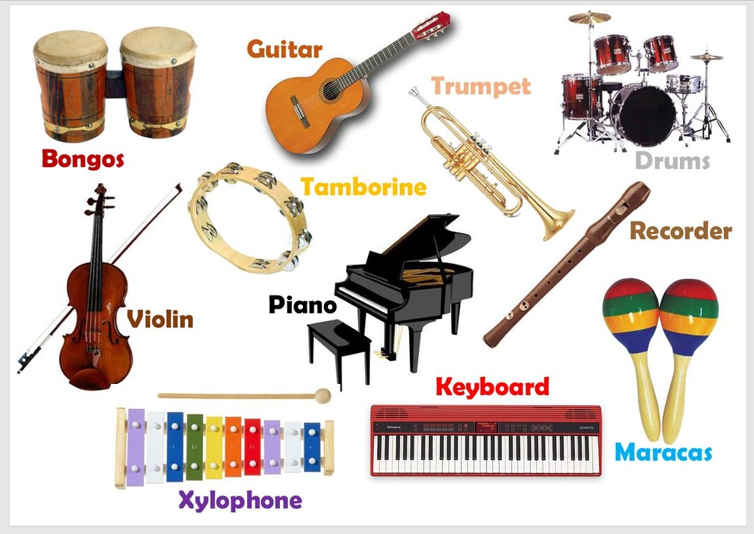 Outdoor Weatherproof Sign -musical Instruments - Eyfs- School-nursery ...