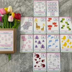 Cartes mémoire de comptage de nombres - Éducation - Ressource pédagogique d’apprentissage - Tout-petit - Préscolaire - Maternelle - SEN -Parole et langage - Autisme - TSA-EYFS